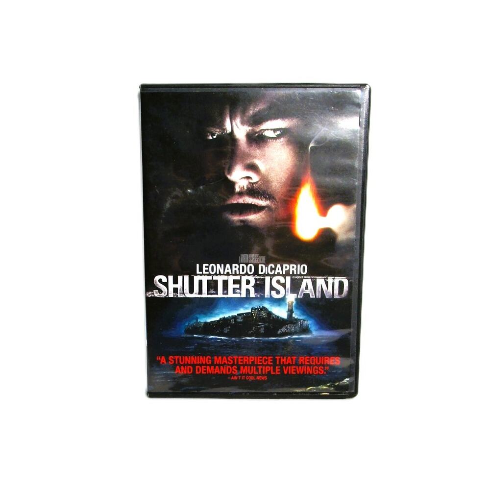 Shutter Island 2010 DVD Movie Leonardo DiCaprio Neo-noir Psychological Thriller